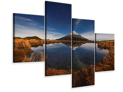 modern-4-piece-canvas-print-mount-taranaki