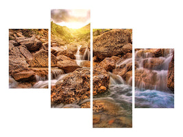 modern-4-piece-canvas-print-mountain-waters