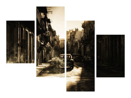 modern-4-piece-canvas-print-mystic-morning-in-havana