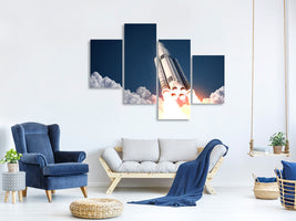 modern-4-piece-canvas-print-rocket-start