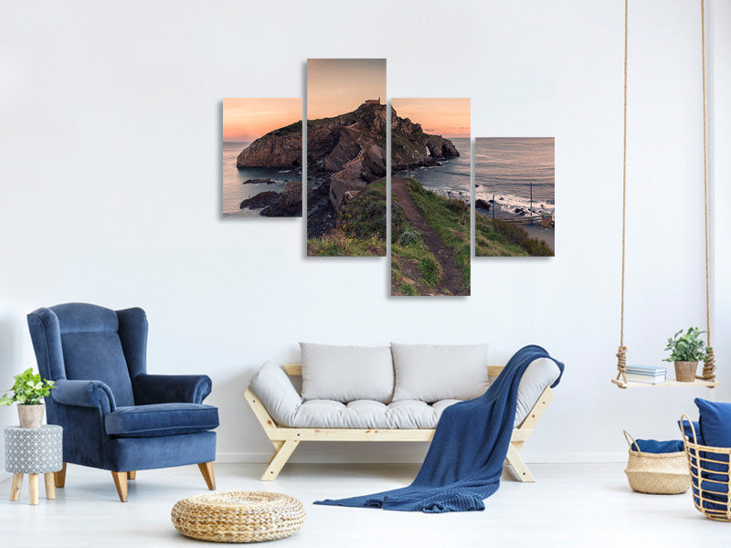 modern-4-piece-canvas-print-san-juan-de-gaztelugatxe