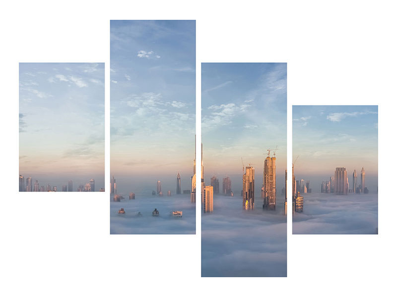 modern-4-piece-canvas-print-sinking-in-fog