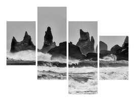 modern-4-piece-canvas-print-stormy-beach