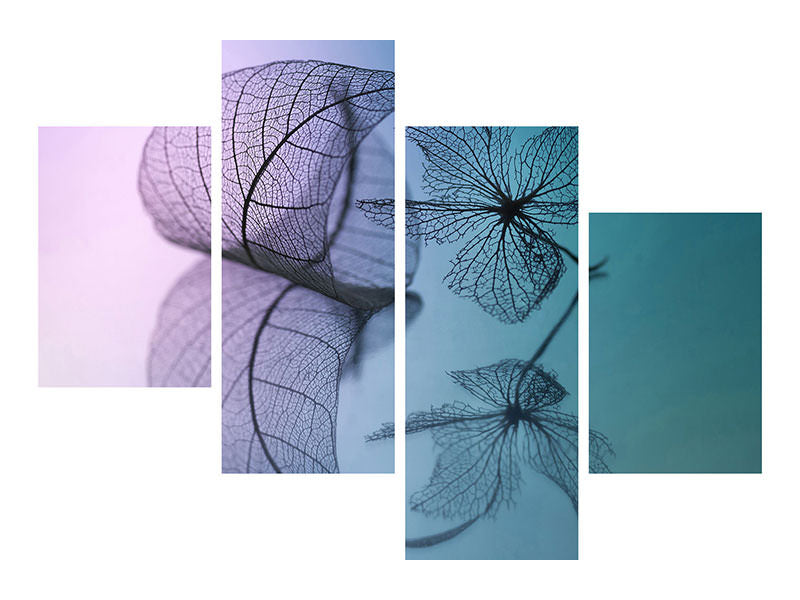 modern-4-piece-canvas-print-story-of-leaf-and-flower