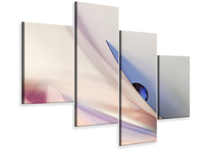 modern-4-piece-canvas-print-the-blue-drop-ii