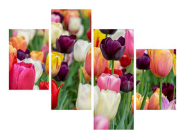 modern-4-piece-canvas-print-the-colors-of-the-tulips