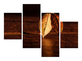 modern-4-piece-canvas-print-the-leaf