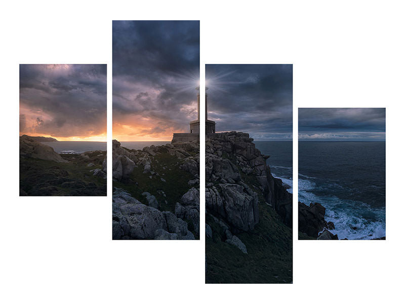 modern-4-piece-canvas-print-the-light-at-the-end-of-the-world