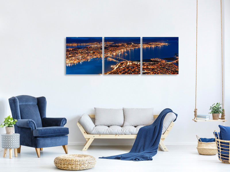 panoramic-3-piece-canvas-print-arctic-twilight