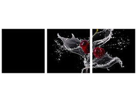 panoramic-3-piece-canvas-print-sparkling-cherries