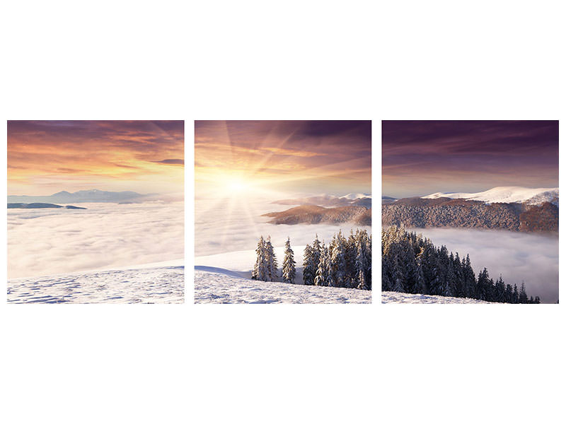 panoramic-3-piece-canvas-print-sunrise-winter-landscape
