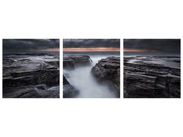 panoramic-3-piece-canvas-print-the-darkness-before-dawn