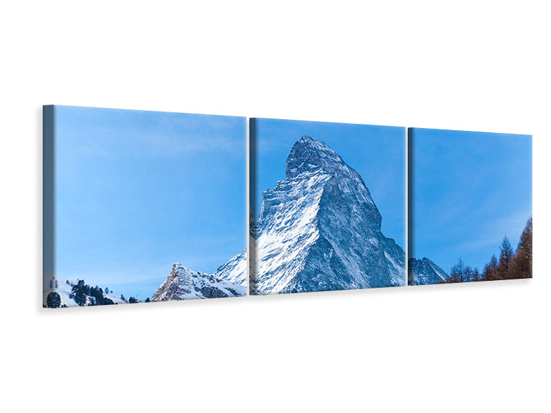 panoramic-3-piece-canvas-print-the-majestic-matterhorn