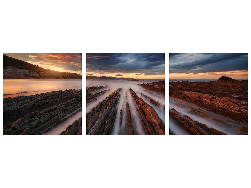 panoramic-3-piece-canvas-print-zumaia-flysch-vi