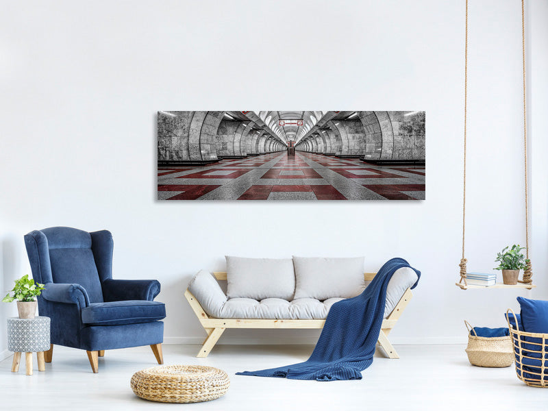 panoramic-canvas-print-prague-metro