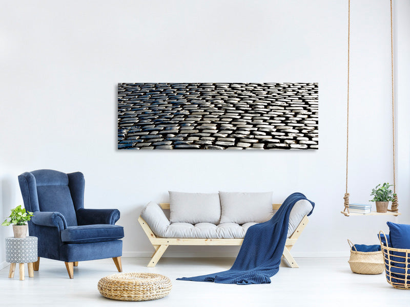 panoramic-canvas-print-stone-pattern