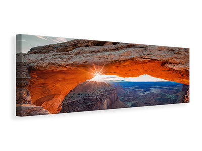 panoramic-canvas-print-sunrise-at-mesa-arch