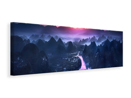 panoramic-canvas-print-the-earth-awakening