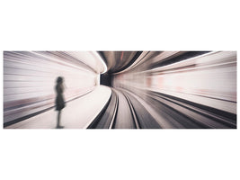 panoramic-canvas-print-the-girl-of-the-metro-station